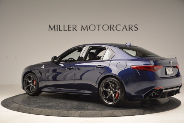 New 2017 Alfa Romeo Giulia Quadrifoglio for sale Sold at Alfa Romeo of Westport in Westport CT 06880 4