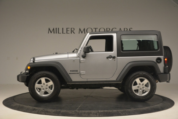 Used 2015 Jeep Wrangler Sport for sale Sold at Alfa Romeo of Westport in Westport CT 06880 3