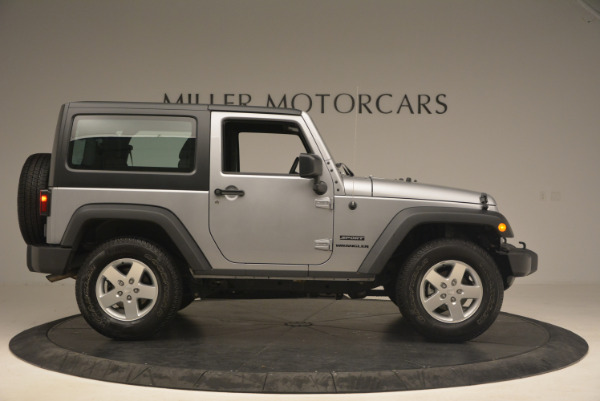 Used 2015 Jeep Wrangler Sport for sale Sold at Alfa Romeo of Westport in Westport CT 06880 9