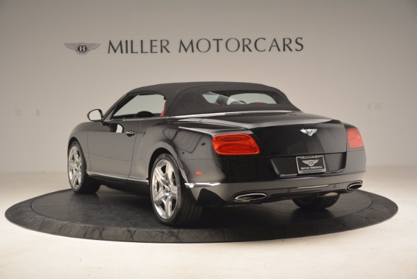 Used 2012 Bentley Continental GT W12 Convertible for sale Sold at Alfa Romeo of Westport in Westport CT 06880 18