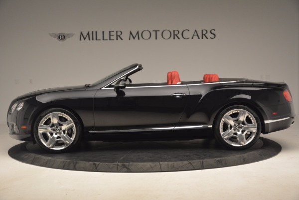 Used 2012 Bentley Continental GT W12 Convertible for sale Sold at Alfa Romeo of Westport in Westport CT 06880 3