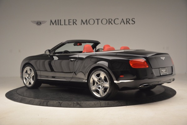 Used 2012 Bentley Continental GT W12 Convertible for sale Sold at Alfa Romeo of Westport in Westport CT 06880 4