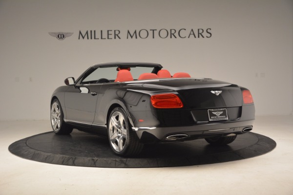 Used 2012 Bentley Continental GT W12 Convertible for sale Sold at Alfa Romeo of Westport in Westport CT 06880 5