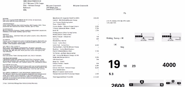 New 2017 McLaren 570S for sale Sold at Alfa Romeo of Westport in Westport CT 06880 22