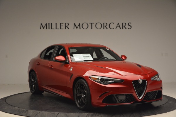 New 2017 Alfa Romeo Giulia Quadrifoglio Quadrifoglio for sale Sold at Alfa Romeo of Westport in Westport CT 06880 11