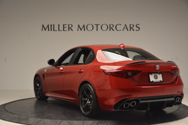 New 2017 Alfa Romeo Giulia Quadrifoglio Quadrifoglio for sale Sold at Alfa Romeo of Westport in Westport CT 06880 5