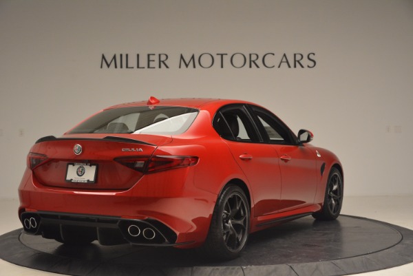 New 2017 Alfa Romeo Giulia Quadrifoglio Quadrifoglio for sale Sold at Alfa Romeo of Westport in Westport CT 06880 7