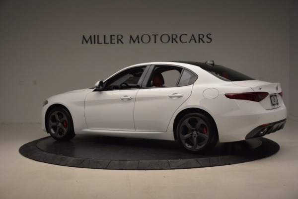 New 2017 Alfa Romeo Giulia Q4 for sale Sold at Alfa Romeo of Westport in Westport CT 06880 4