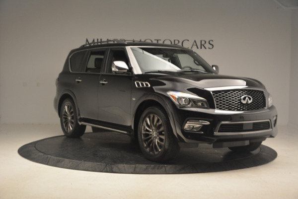 Used 2015 INFINITI QX80 Limited 4WD for sale Sold at Alfa Romeo of Westport in Westport CT 06880 11