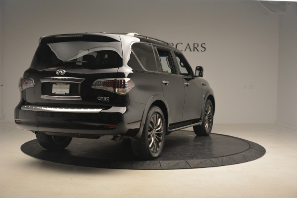 Used 2015 INFINITI QX80 Limited 4WD for sale Sold at Alfa Romeo of Westport in Westport CT 06880 7