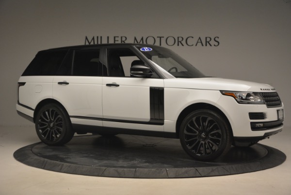 Used 2015 Land Rover Range Rover Supercharged for sale Sold at Alfa Romeo of Westport in Westport CT 06880 10