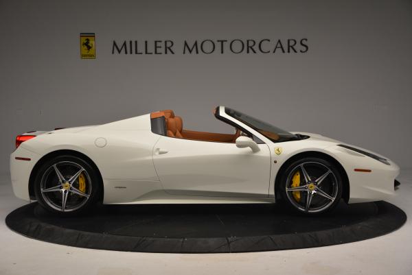 Used 2012 Ferrari 458 Spider for sale Sold at Alfa Romeo of Westport in Westport CT 06880 9