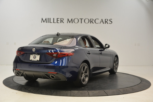 New 2017 Alfa Romeo Giulia Ti Q4 for sale Sold at Alfa Romeo of Westport in Westport CT 06880 7