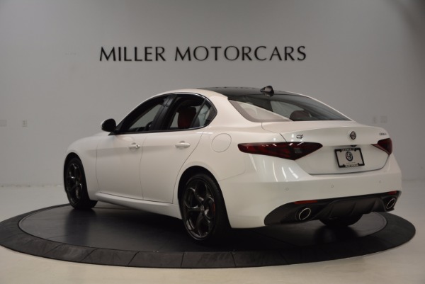 New 2017 Alfa Romeo Giulia Ti Q4 for sale Sold at Alfa Romeo of Westport in Westport CT 06880 5