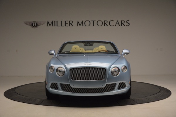 Used 2012 Bentley Continental GTC W12 for sale Sold at Alfa Romeo of Westport in Westport CT 06880 12