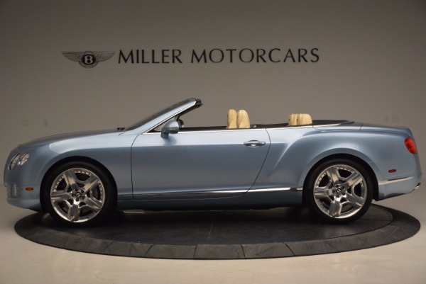 Used 2012 Bentley Continental GTC W12 for sale Sold at Alfa Romeo of Westport in Westport CT 06880 3