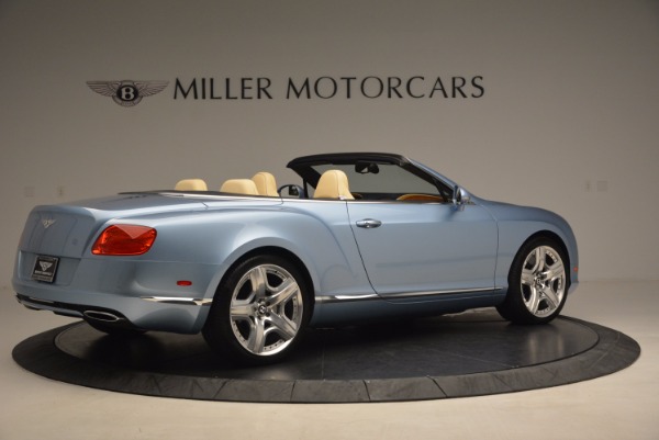 Used 2012 Bentley Continental GTC W12 for sale Sold at Alfa Romeo of Westport in Westport CT 06880 8