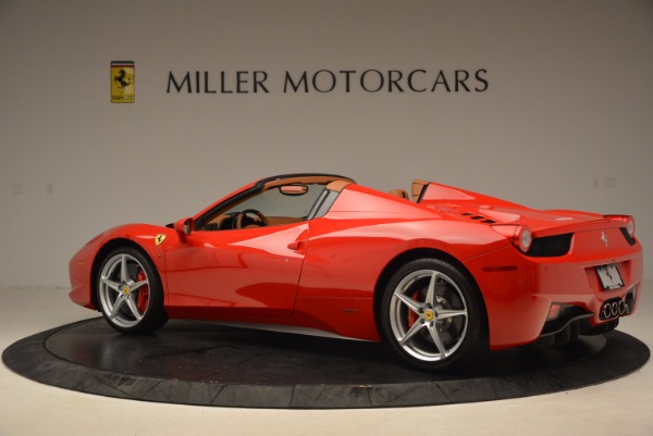 Used 2012 Ferrari 458 Spider for sale Sold at Alfa Romeo of Westport in Westport CT 06880 4