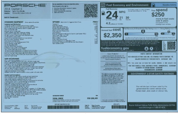 Used 2014 Porsche Cayman S S for sale Sold at Alfa Romeo of Westport in Westport CT 06880 20