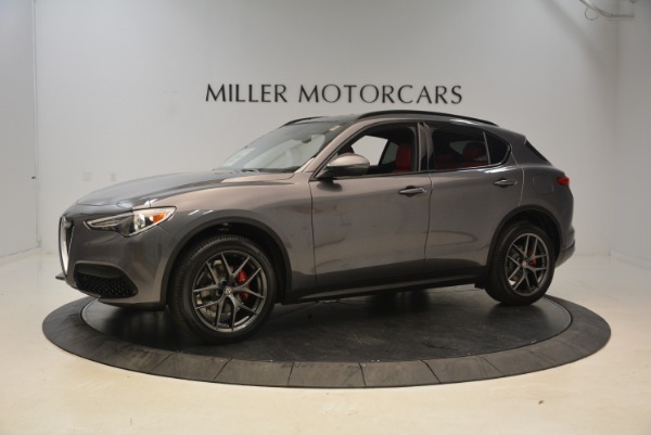 New 2018 Alfa Romeo Stelvio Ti Sport Q4 for sale Sold at Alfa Romeo of Westport in Westport CT 06880 2