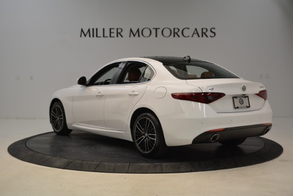 New 2018 Alfa Romeo Giulia Ti Lusso Q4 for sale Sold at Alfa Romeo of Westport in Westport CT 06880 5