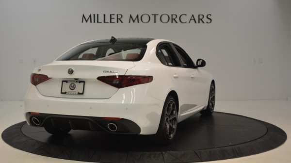 New 2018 Alfa Romeo Giulia Ti Sport Q4 for sale Sold at Alfa Romeo of Westport in Westport CT 06880 7