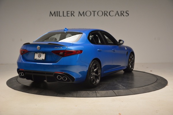 New 2018 Alfa Romeo Giulia Quadrifoglio for sale Sold at Alfa Romeo of Westport in Westport CT 06880 7