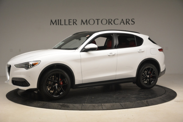 New 2018 Alfa Romeo Stelvio Ti Sport Q4 for sale Sold at Alfa Romeo of Westport in Westport CT 06880 2