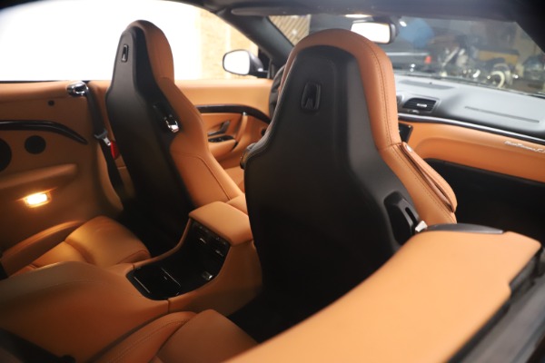 Used 2018 Maserati GranTurismo Sport Convertible for sale Sold at Alfa Romeo of Westport in Westport CT 06880 26