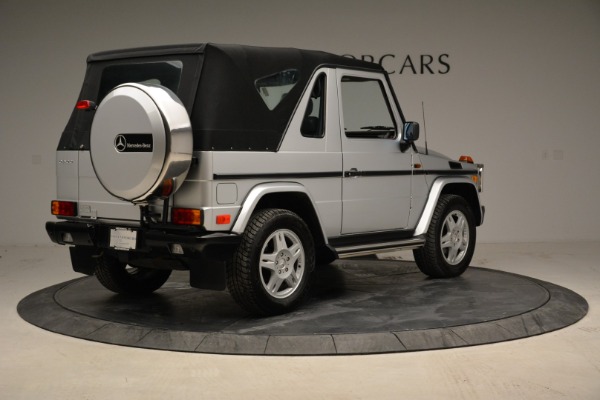 Used 1999 Mercedes Benz G500 Cabriolet for sale Sold at Alfa Romeo of Westport in Westport CT 06880 17