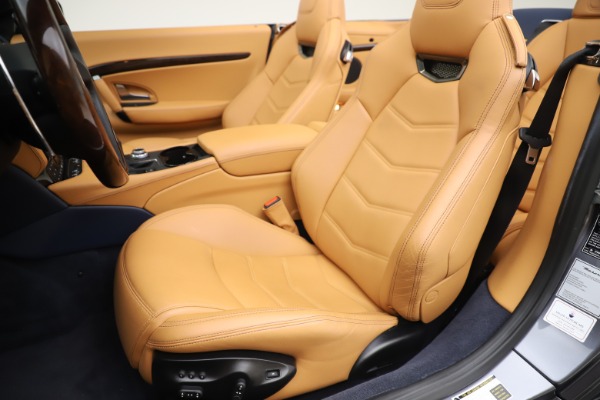 Used 2018 Maserati GranTurismo Sport Convertible for sale Sold at Alfa Romeo of Westport in Westport CT 06880 21