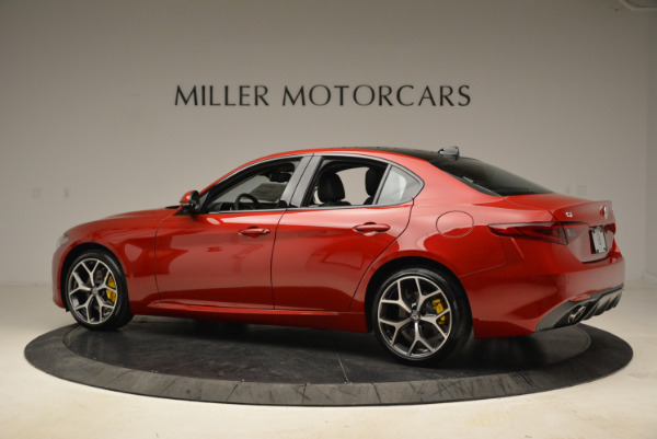 New 2018 Alfa Romeo Giulia Ti Sport Q4 for sale Sold at Alfa Romeo of Westport in Westport CT 06880 4