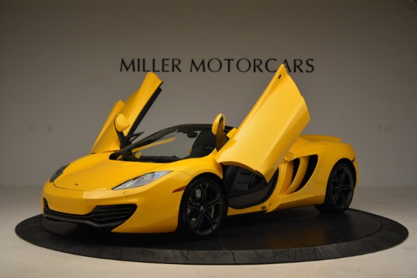 Used 2014 McLaren MP4-12C Spider for sale Sold at Alfa Romeo of Westport in Westport CT 06880 14