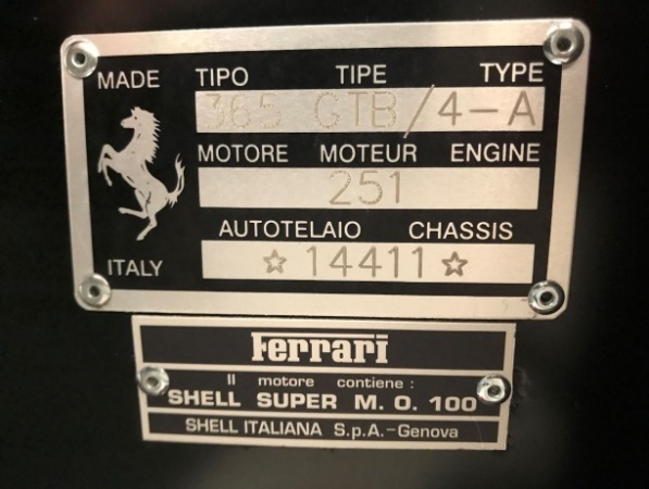 Used 1971 Ferrari 365 GTB/4 Daytona for sale Sold at Alfa Romeo of Westport in Westport CT 06880 24