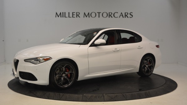 New 2018 Alfa Romeo Giulia Ti Sport Q4 for sale Sold at Alfa Romeo of Westport in Westport CT 06880 2