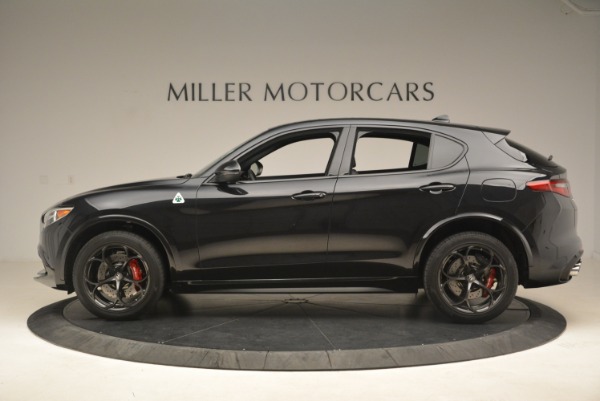 New 2018 Alfa Romeo Stelvio Quadrifoglio for sale Sold at Alfa Romeo of Westport in Westport CT 06880 3