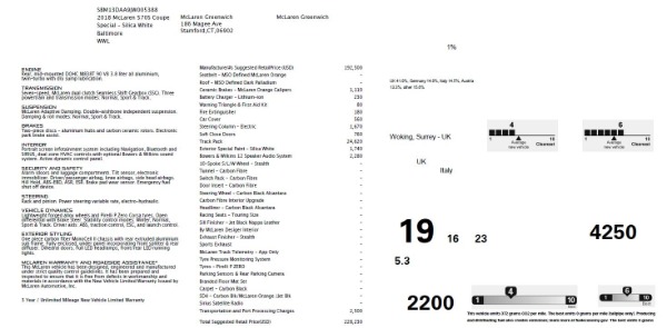 Used 2018 McLaren 570S Track Pack for sale Sold at Alfa Romeo of Westport in Westport CT 06880 23