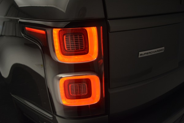 Used 2018 Land Rover Range Rover Supercharged LWB for sale Sold at Alfa Romeo of Westport in Westport CT 06880 24