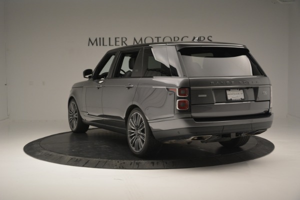 Used 2018 Land Rover Range Rover Supercharged LWB for sale Sold at Alfa Romeo of Westport in Westport CT 06880 5