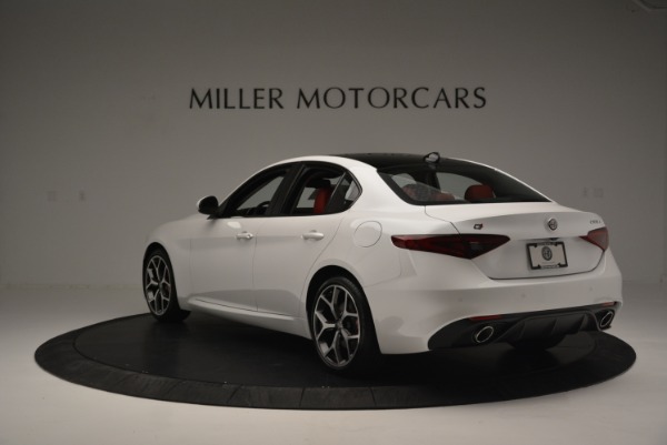 New 2018 Alfa Romeo Giulia Ti Sport Q4 for sale Sold at Alfa Romeo of Westport in Westport CT 06880 5