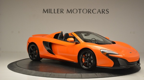 Used 2015 McLaren 650S Spider Convertible for sale Sold at Alfa Romeo of Westport in Westport CT 06880 10