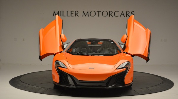 Used 2015 McLaren 650S Spider Convertible for sale Sold at Alfa Romeo of Westport in Westport CT 06880 13