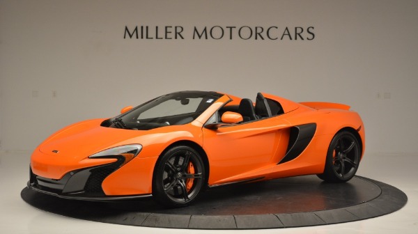 Used 2015 McLaren 650S Spider Convertible for sale Sold at Alfa Romeo of Westport in Westport CT 06880 2