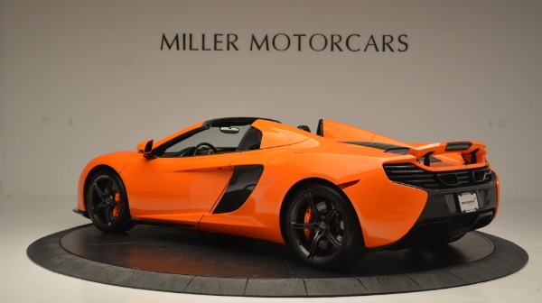 Used 2015 McLaren 650S Spider Convertible for sale Sold at Alfa Romeo of Westport in Westport CT 06880 4