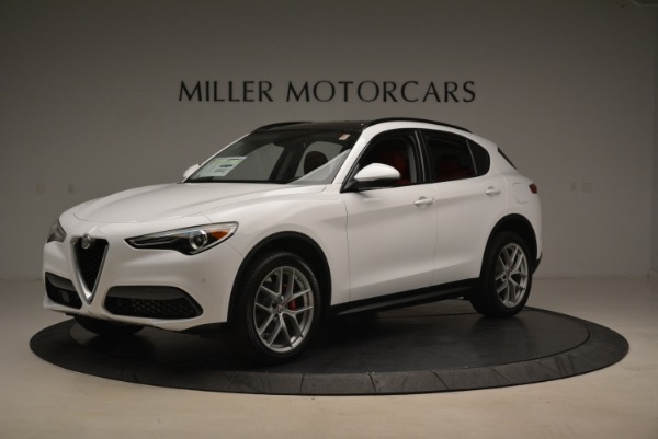 New 2018 Alfa Romeo Stelvio Ti Sport Q4 for sale Sold at Alfa Romeo of Westport in Westport CT 06880 2