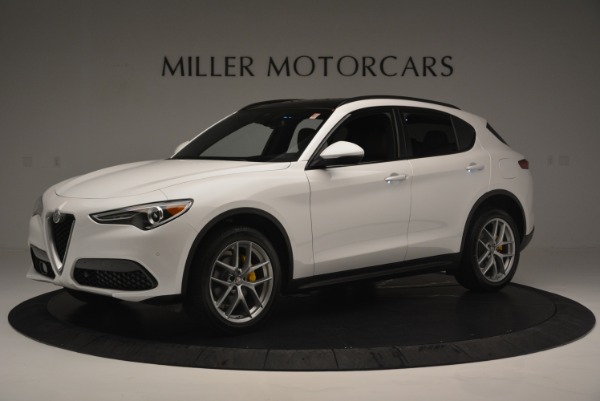 Used 2018 Alfa Romeo Stelvio Ti Sport Q4 for sale Call for price at Alfa Romeo of Westport in Westport CT 06880 2