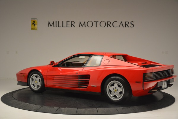 Used 1990 Ferrari Testarossa for sale Sold at Alfa Romeo of Westport in Westport CT 06880 4