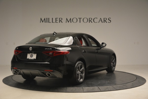 New 2018 Alfa Romeo Giulia Sport Q4 for sale Sold at Alfa Romeo of Westport in Westport CT 06880 7