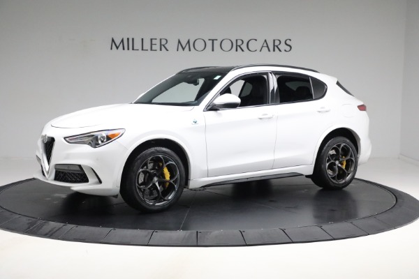 New 2018 Alfa Romeo Stelvio Quadrifoglio Quadrifoglio for sale Sold at Alfa Romeo of Westport in Westport CT 06880 3