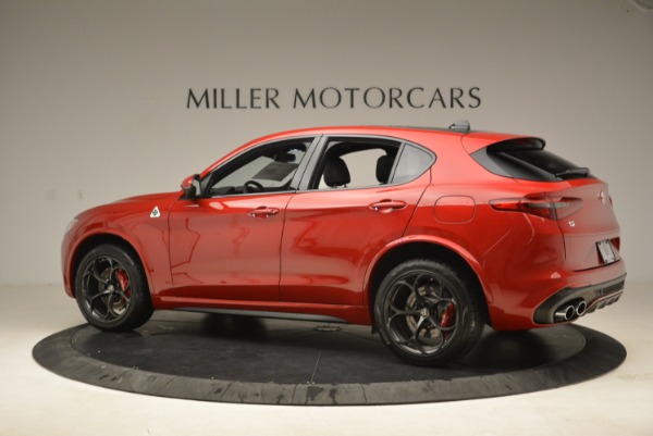 New 2018 Alfa Romeo Stelvio Quadrifoglio for sale Sold at Alfa Romeo of Westport in Westport CT 06880 4